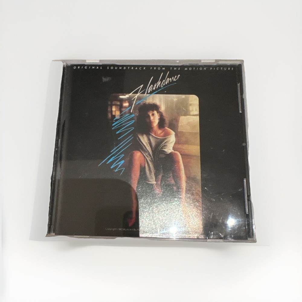 Flashdance by Original‎ Soundtrack (CD, May-1987) W. Germany Yellow Swirl